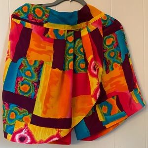 Colorful skort